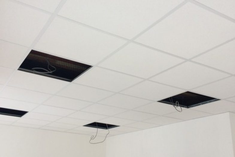 Suspended ceiling tiles